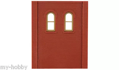 HO Scale Two-Story Walls W/2 Arched Windows Modular Building Kit - DPM #301-09 • $7.29