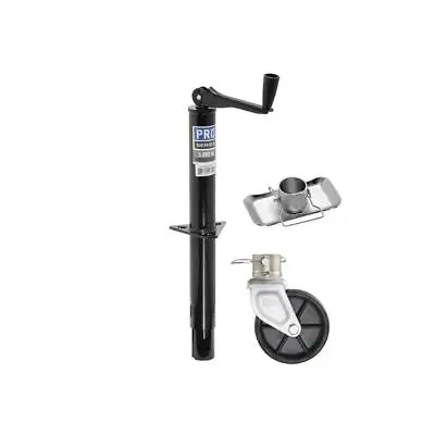 Pro Series 5000 Lbs. A-Frame Trailer Jack Topwind 15  Lift W/ 2  Stand & Wheel • $83.93