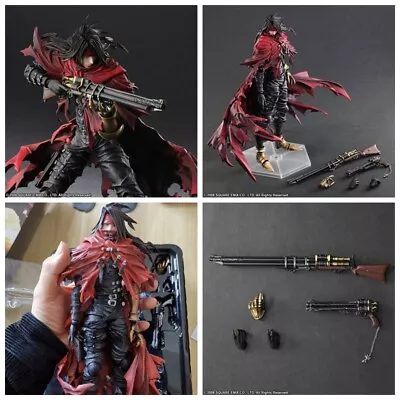 New Play Arts Kai Final Fantasy VII Vincent Valentine PVC Action Figure In Box • $49