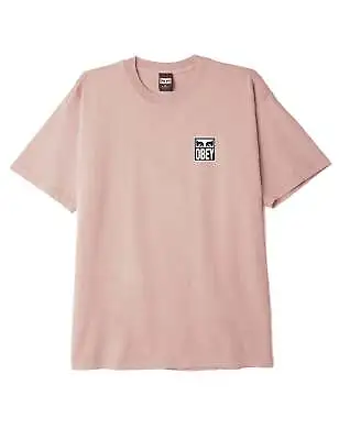 £41.50 • Buy Obey Clothing Men's Eyes Icon 2 Tee - Pink Clay