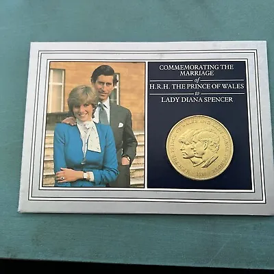 Commemorating The Marriage Of HRH.The Prince Of Wales To Lady Diana Spencer Coin • £3.99