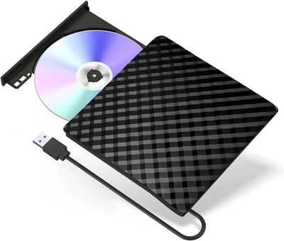 £12.48 • Buy Slim External USB 3.0 DVD CD RW Writer Drive Burner Reader Player For Laptop PC