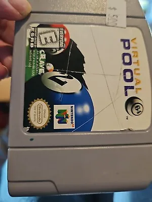 VIRTUAL POOL (Nintendo )  64  Game Cartridge Only   • $5