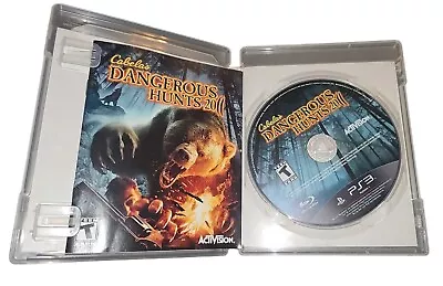 Cabela's Dangerous Hunts 2011 PS3 Hunting Game Collectible Playstation 3 Ps Move • $8.15