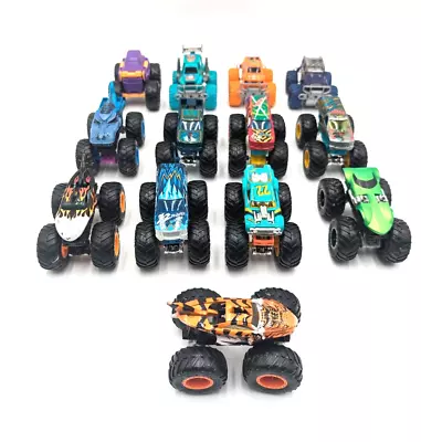 Hot Wheels Monster Jam Trucks Scale Mixed Lot Of 13 • $19.99