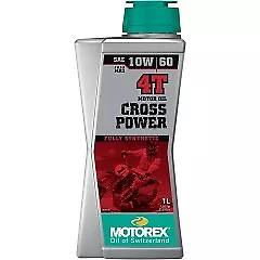 Motorex Cross Power 4T Oil - 10W60 - 1L. - 198468 • $33.37