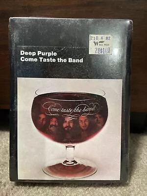 SEALED Deep Purple  Come Taste The Band  8-Track Tape / M8P 2895 / 1975 / CUTOUT • $45