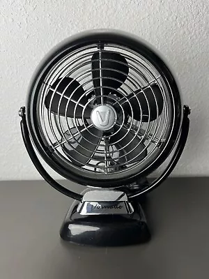 Vornado Model Vintage 6 Air Circulator Black Metal Fan 2 Speed • $62.99