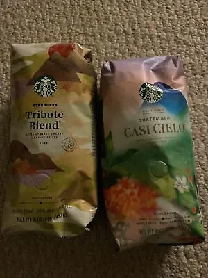 Starbucks Guatemala Casi Cielo & Tribute Whole Bean Coffee-2x 1 Lb • $65