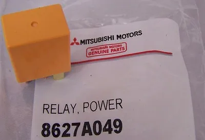 OEM Mitsubishi Evolution X EVO 10 Panasonic Orange Fuel Pump Relay 8627A049 • $14.95