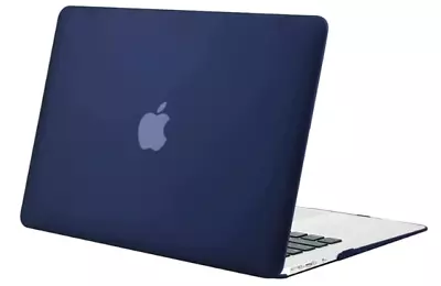 $12.50 • Buy Navy Hard Plastic Case Shell For MacBook Air 13 M1 A2337 A2179 W/Keyboard Covers