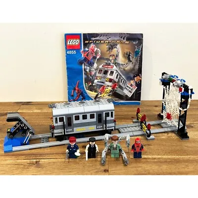 LEGO (4855) Spider-Man's Train Rescue W/ Instructions - Spider-Man (USED/RARE) • $450