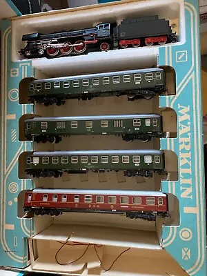 Märklin 3188 HO Train Set Vintage In Box West Germany With Extras • $195