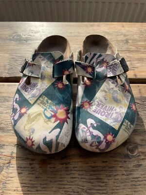 £35 • Buy Birkenstock Papillio Boston Circus Size 39 UK 5.5