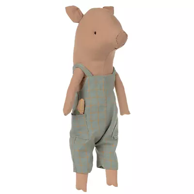 Maileg Pig Overall Cute Collectible Toy Kids Free Shipping • $57.99