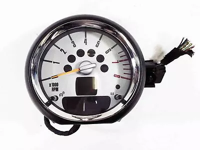 07-10 Mini Cooper S R56 R55 RPM Gauge Tachometer Instrument Cluster KM/H ODO 08 • $39.95