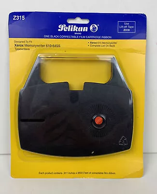 Pelikan Z315 Black Correctable Film Cartridge Ribbon Xerox Memory Writer NEW • $14.99