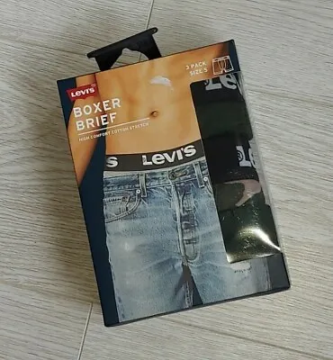 Pack Of 3 Levi's Boxers Briefs Uk S New With Tags  • £34