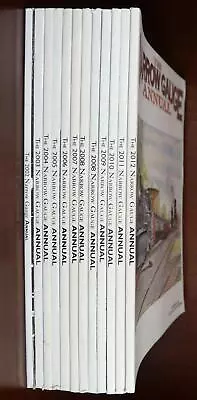 Finescale Railroader / The Narrow Gauge Annual Magazines 12 Volumes 2012 • $175