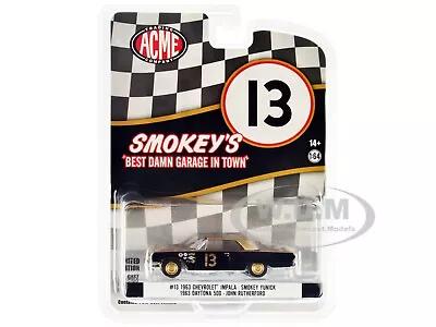 1963 Chevrolet Impala #13  Daytona 500  1963 1/64 By Greenlight For Acme 51504 • $7.99