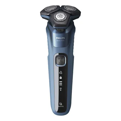 $219 • Buy Philips Series 5000 Men Electric Cordless Shaver Wet/Dry Beard/Facial Hair Blue