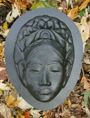 Face Mold Plaster Concrete Casting Mould  9.5  X 7  X Up To 1  Thick • $27.95