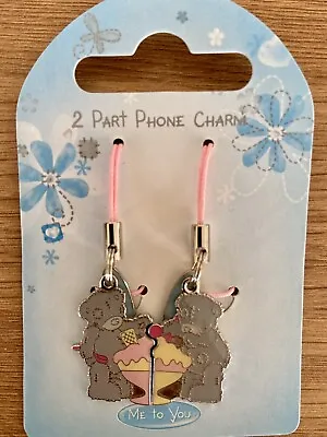 Me To You Tatty Teddy Two Part Ice Cream Sundae Phone Charm New In Pack • £2.49