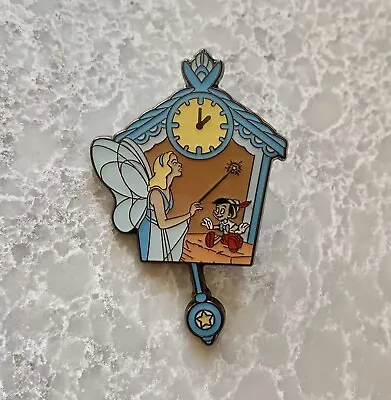 £15 • Buy Disney Pin Loungefly Pinocchio Clock Blue Fairy & Pinocchio