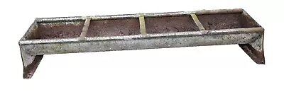 Galvanised Metal Sheep Livestock Trough Or Vintage Garden Planter 1.2m Long • £74.99