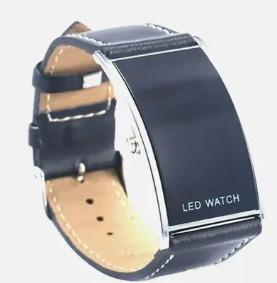 £5.89 • Buy LED  Mens Digital Sports Quartz Wrist Watch Womens Cheap Luxury PU Leather *UK*