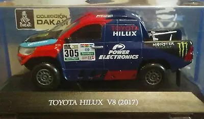 Dakar Rally Toyota HiluxV8 Nani Roma 2017 1/43 Brand New In Box • $34.41