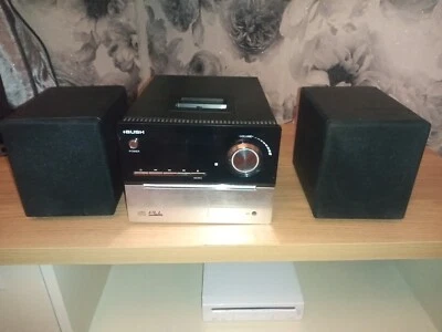 £24.99 • Buy Bush CD/FM/AUX Micro System With IPhone/iPod Dock Model CMC1i Nice Sound 