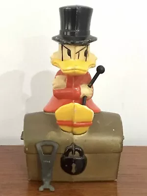 SCROOGE McDUCK Trustee Savings Bank Walt Disney Tresmer 1960’s Vintage Money Box • $100