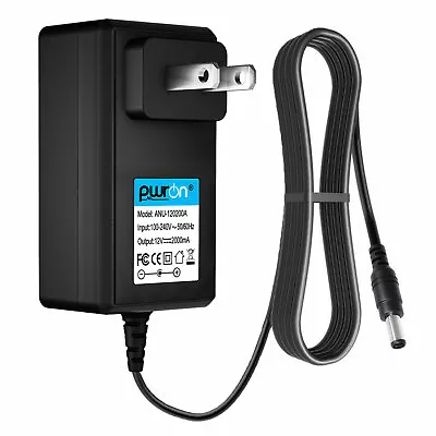 $9.25 • Buy PwrON AC Adapter 12V 2A Switching Power Supply Adapter For 100V-240V AC 50/60Hz
