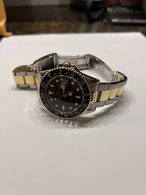 Rolex Gmt Master 18k/ss Vintage Ref. 16753 Black Dial Mens Pilot Watch!!! • $10999.99