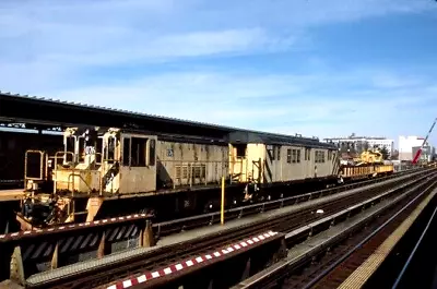 Ny Subway - Diesel #76  Work Train - Action Slide - 2024 • $5