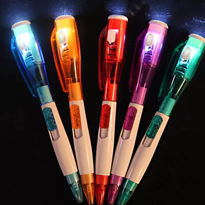 Multifunctional Ballpoint Ball Point Pen With LED Light Flashlight 1pcs Q6S4 • $1.12