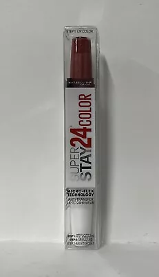 Maybelline Superstay 24 Lip Color & Topcoat-#115 Forever Chestnut • $9.99