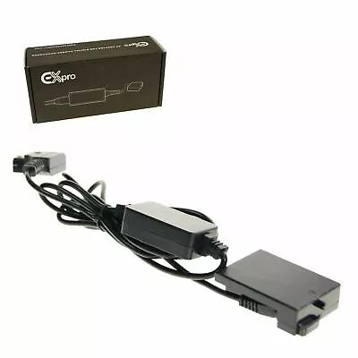 Ex-Pro D-TAP To DR-E8 LP-E8 DC Battery Coupler Cable For Canon EOS 650D 700D • £14.92