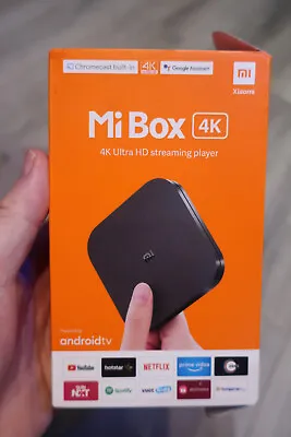 Xiaomi Mi Box S Android 4K TV Box - Black • £36