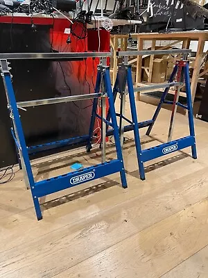$60 • Buy Draper Tools Telescopic Saw Horse Or Builders Trestle X 2