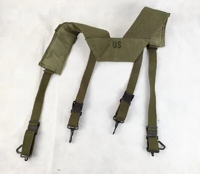 Vietnam War Us Army M1956 Combat Field Equipment Suspenders Military Equipment • $19.99