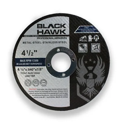 25 Pack 4-1/2 X.040 X7/8  Cut-off Wheel - Metal & Stainless Steel Cutting Discs • $24.99