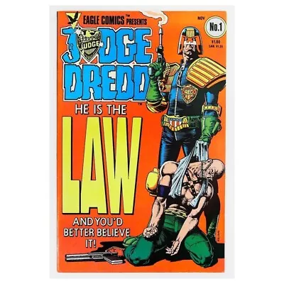 Judge Dredd (1983 Series) #1 In Very Fine + Condition. Eagle Comics [s! • $88.07