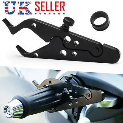 1x Universal Motorcycle Cruise Control Throttle Lock Assist Retainer Grip Wrist • £5.99