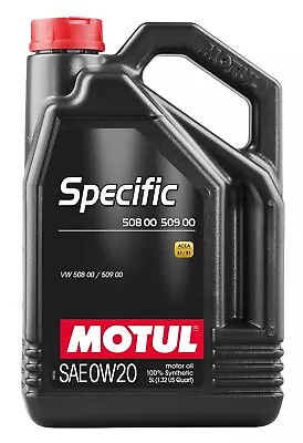 Motul SPECIFIC 508 00 509 00 0W20 - 5L - Fully Synthetic Engine Motor Oil • $59.95