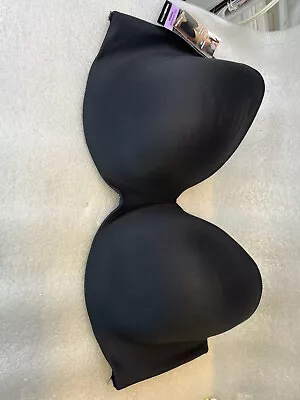 Maidenform Black Convertible Strapless Lift Bra (Size 40DD) No Slip Full Cover • $15.99