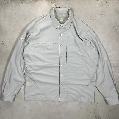 Mountain Hardwear Men’s Canyon Long Sleeve Button Down Shirt Large • $20