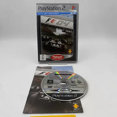 $14 • Buy F1 04 (Platinum) Sony Playstation 2 PS2 PAL *Complete VGC*