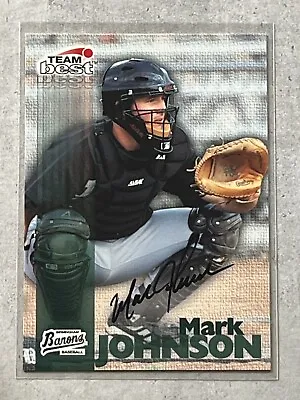 1999 Team Best Mark Johnson SP Rookie RC On Card Auto Chicago White Sox • $2.75